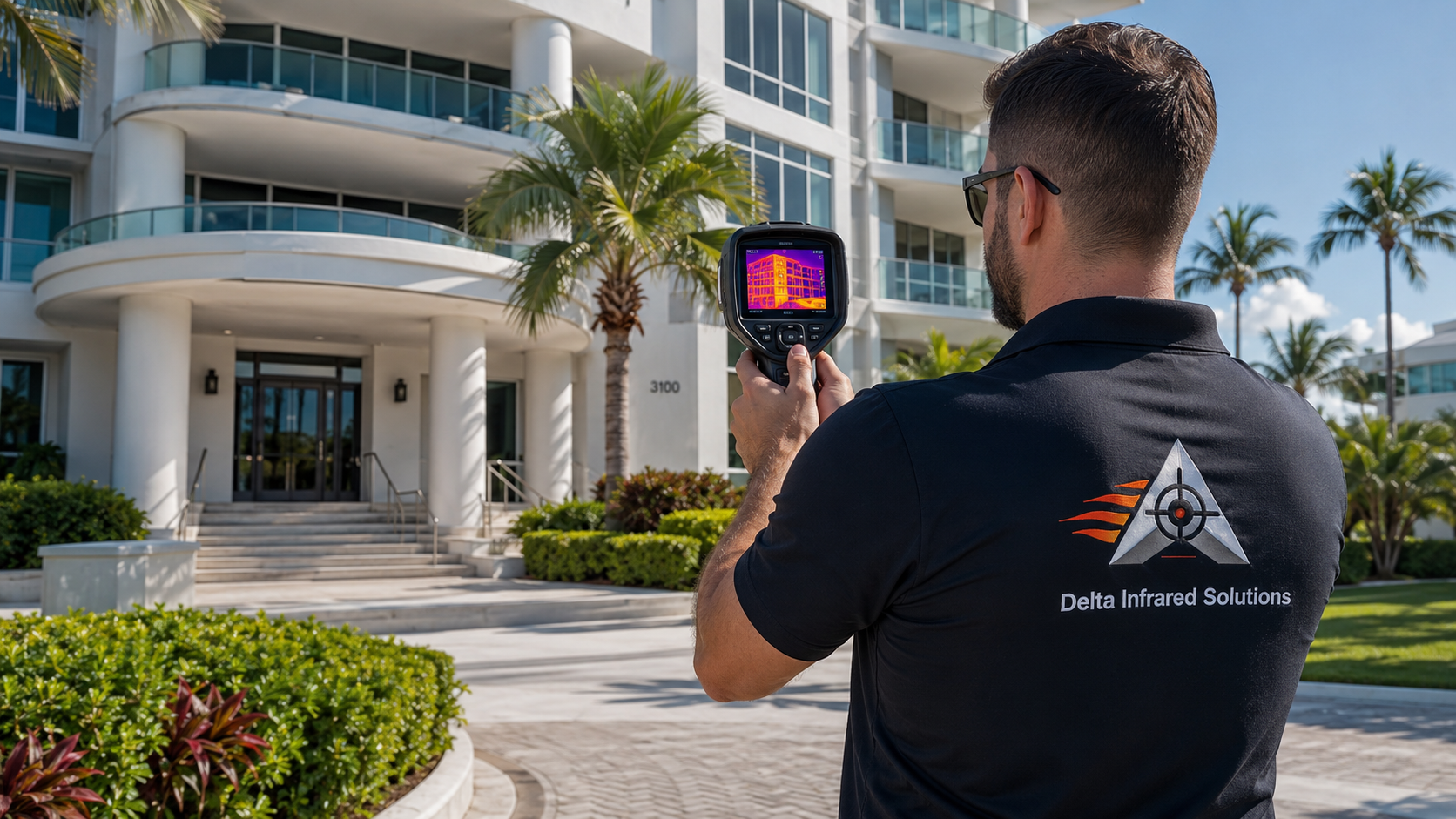 Infrared thermography inspection in South Florida